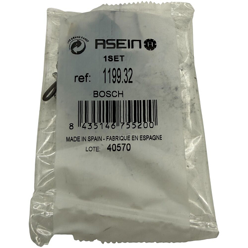 Комплект графитовых щеток BOSCH OEM 1617014145/AS (Комплект = 2 шт.) 1199.32J