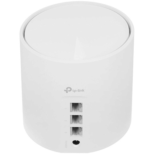 Беспроводной маршрутизатор TP-LINK Whole-Home Mesh Deco X50 Wi-Fi 6 802.11ax, 3000(574+24021) Мбит/с, 2.4ГГц и 5ГГц, 2xLAN (1-pack)