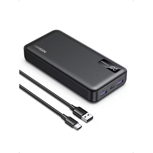Внешний аккумулятор Ugreen PB312 (25683) 20000mAh 20W Grey