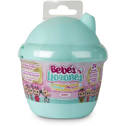 IMC Toys Crybabies Magic Tears Плачущий младенец в комплекте с домиком и аксессуарами 97629/98442 (Бирюзовый)