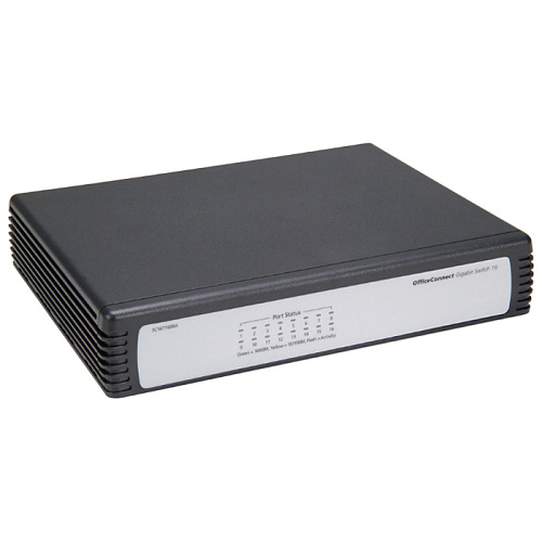 Коммутатор HP 1405-16G неуправляемый 16 портов 10/100/1000 Мбит/с (JD844A)