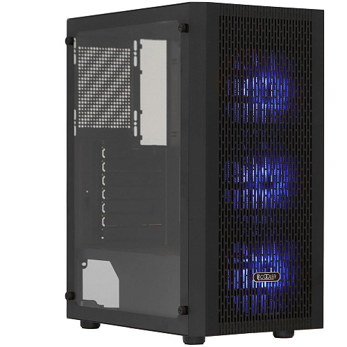 Корпус MicroATX Minitower PcCooler MA100 Mesh BK черный