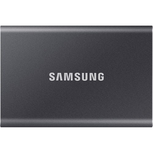 Внешний SSD-накопитель 500Gb Samsung T7 MU-PC500T/WW (SSD) USB 3.2 Type C Серый УЦЕНКА