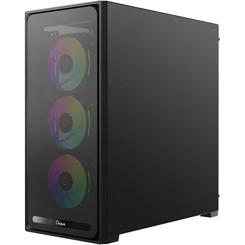 Корпус ATX Miditower Ocypus Delta C70 BK ARGB Black УЦЕНКА