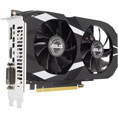 Видеокарта ASUS GeForce RTX 3050 6144Mb, Dual OC 6G (Dual-RTX3050-O6G) 1xDVI-D, 1xHDMI, 1xDP, Ret