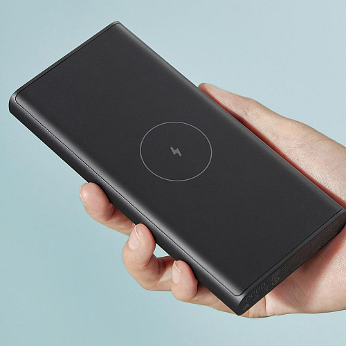 Внешний аккумулятор Xiaomi 10W Wireless Power Bank 10000 mAh, черный